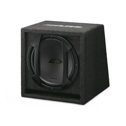 alpine SBE-1244BR SUB-BOX,12,650/250RMS,BASS REFLEX