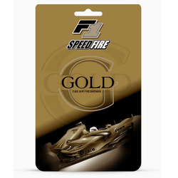 Αρωματικό Δεντράκι Ucare Gold F1 Speedfire 1τμχ 00-01-318-30