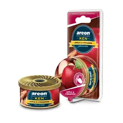 Άρωμα Αυτοκινήτου Κονσέρβα Areon Ken AKB08 Μήλο & Κανέλα