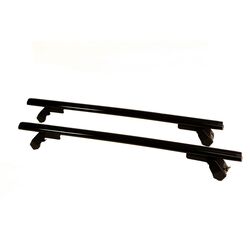 Μπάρες Οροφής Αυτοκινήτου Hermes GS3AM 120cm Set (KIT S3350) Αλουμινίου Μαύρες