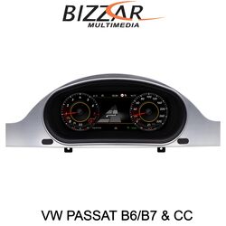 Bizzar Digital Cluster VW PASSAT B6/B7 Digital HD LCD Instrument Cluster 10.25 με Carplay | HDMI in