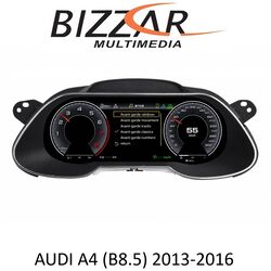Bizzar Digital Cluster AUDI A4 (B8.5) 2013-2016 Digital HD LCD Instrument Cluster 12.3 με Carplay | HDMI in