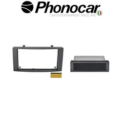 ΠΡΟΣΟΨΗ VOLKSWAGEN Touareg >11 - Multivan 03>11 Trasporter T5 04>11. Συμβατό με τα kit 03509-03600. Αποσπώμενη θήκη αντικειμένων. Χρώμα Μαύρο


