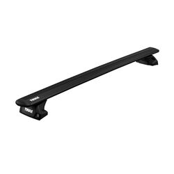 Μπάρες Οροφής Αυτοκινήτου Thule Evo Wing Bar Μαύρες Αλουμινίου (SET) 710500 / 711320 (127cm) / 145421