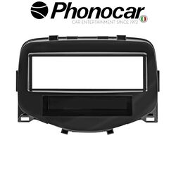 ΠΡΟΣΟΨΗ CITROEN C1 14> PEUGEOT 108 14> TOYOTA Aygo 14>, χρώμα Μαύρο Γυαλιστερό



