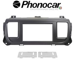 ΠΡΟΣΟΨΗ CITROEN Jumpy 16> Spacetourer 16>,PEUGEOT Expert 16> Traveller 16>,TOYOTA Proace 16> ΜΑΥΡΟ ΧΡΩΜΑ


