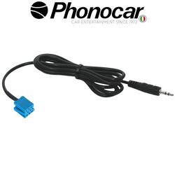 AUX-IN CONNECTION ALFA 13> FIAT (εκτός Panda 03>06) Punto Evo - Punto Panda 12> Doblo Χωρίς σύστημα Blue & M. Οχι για πηγή Blaupunkt Με πηγή όπου εμφανίζεται η ένδειξη NO SOURCE AVAILABLE Κονέκτορες Mini-ISO ? Jack 3,5 Καλώδιο 70 cm
