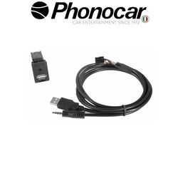 ΑΝΤΑΠΤΟΡΑΣ ΓΙΑ ΑΝΑΚΤΗΣΗ ORIGINAL USB + AUX IN TOYOTA - SUBARU
