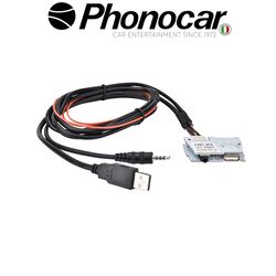 ΑΝΤΑΠΤΟΡΑΣ ΓΙΑ ΑΝΑΚΤΗΣΗ ORIGINAL USB + AUX FIAT 500X 15>,  DUCATO 15> , DOBLO 15> , ALFA ROMEO GIULIETTA 15>
