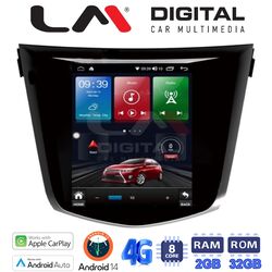 LM Digital - LM TR8353 GPS Οθόνη OEM Multimedia τυπου Tesla 9,7inch Nissan Qashqai J11 (CarPlay/AndroidAuto/BT/GPS/WIFI/GPRS)