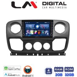 OEM για Nissan NV400 2011 > 2020 Opel Movano 2011 > 2020 Renault Master III 2010 > 2019 με 4Core 2GB/32GB