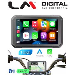 7 inch MONITOR για μοτοσυκλετες IPX7 (αδιαβροχο) με car play & android auto σε βάση τζαμιου


Χαρακτηριστικά:




	Οθόνη 7 ιντσών: Οθόνη υψηλής ευκρίνειας IPS με μεγάλη φωτεινότητα 1000nit και ανάλυση 1024×600 pixel.
	Απρόσκοπτη Διασύνδεση: Ταυτό