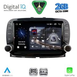DIGITAL IQ BLE 398_CPA (7" DECK) MULTIMEDIA SYSTEM for FIAT 500 mod. 2016-2025