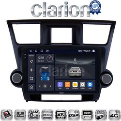 OEM για Toyota Highlander 2008 > 2015 με 8Core 8GB/256GB και 2Κ οθόνη