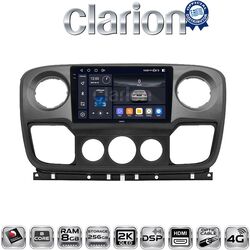 OEM για Nissan NV400 2011 > 2020 Opel Movano 2011 > 2020 Renault Master III 2010 > 2019 με 8Core 8GB/256GB και 2Κ οθόνη