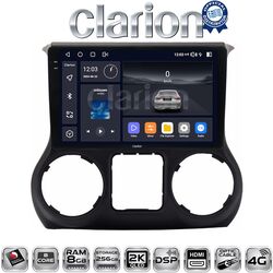 OEM για Jeep Wrangler 2011 > 2017 με 8Core 8GB/256GB και 2Κ οθόνη