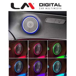 AMBIENT RGB colour για ηχεία universal type 4 τεμάχια RING ambient for spekers 
