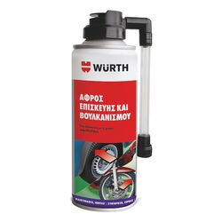Αφρός Επισκευής & Βουλκανισμού Ελαστικών Würth 200ml + 100ml Δώρο
