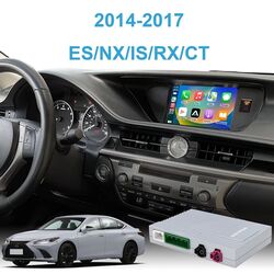 LENOVO LTP LX 2508F CPAA (WIRELESS CARPLAY / ANDROID AUTO BOX with 2 CAMERA IN for LEXUS mod. 2013-2017 with 8'' screen)