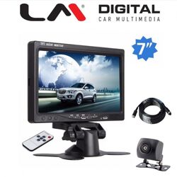 7 i MONITOR CVBS / AHD 720P / AHD 1080P και ΚΑΜΕΡΑ AHD 1080P + 170o με 4PIN
