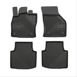 Πατάκια Αυτοκινήτου No77 Σκαφάκια για Skoda Superb 2015-2024 4τμχ Frogum
