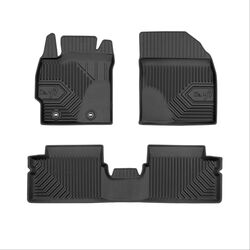 Πατάκια Αυτοκινήτου No77 Σκαφάκια για Toyota Auris 2007-2012 Corolla 2007-2013 3τμχ Frogum