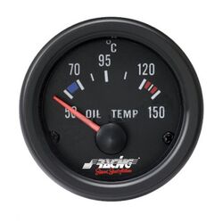 Simoni Racing ΘΕΡΜΟΚΡΑΣΙΑ ΛΑΔΙΟΥ 52mm ΜΑΥΡΟ