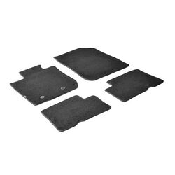 DACIA DUSTER 05/2010-01/2018 ΜΑΡΚΕ ΠΑΤΑΚΙΑ EXECUTIVE ΜΟΚΕΤΑ ΣΕ ΜΑΥΡΟ ΧΡΩΜΑ ΜΕ ΚΟΥΜΠΩΜΑΤΑ LAMPA  - 4 ΤΕΜ.