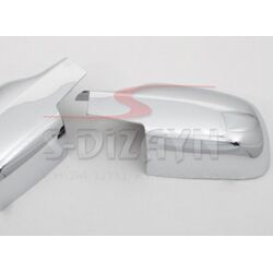 S-dizayn RENAULT MEGANE 2  04-10 Χρωμίου ABS Καπάκι Καθρέφτη