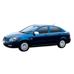 HYUNDAI ACCENT /ERA SEDAN 05-11 Χρωμίου ABS Καπάκι Καθρέφτη