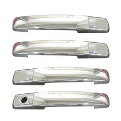 S-dizayn NISSAN QASHQAI 07-10 ΧΕΡΟΥΛΙΑ ΠΟΡΤΑΣ ΧΡΩΜΙΟ ΜΕΤΑΛΛΙΚΑ 4ΠΟΡΤΕΣ 4ΤΕΜ