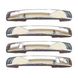 S-dizayn NISSAN QASHQAI 10-13 ΧΕΡΟΥΛΙΑ ΠΟΡΤΑΣ ΧΡΩΜΙΟ ΜΕΤΑΛΛΙΚΑ 4ΠΟΡΤΕΣ 4ΤΕΜ (ΤΡΥΠΑ SENSOR)