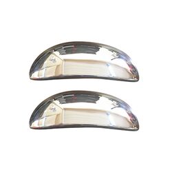S-dizayn TOYOTA AYGO HB 3D 2005+ ΧΕΡΟΥΛΙΑ ΠΟΡΤΑΣ ΧΡΩΜΙΟ ΜΕΤΑΛΛΙΚΑ 2ΠΟΡΤΕΣ 2ΤΕΜ