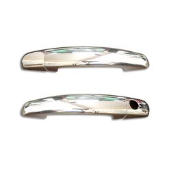 S-dizayn PEUGEOT 307 HB 3D/CC 01-08 ΧΕΡΟΥΛΙΑ ΠΟΡΤΑΣ ΧΡΩΜΙΟ ΜΕΤΑΛΛΙΚΑ 2ΠΟΡΤΕΣ 2ΤΕΜ