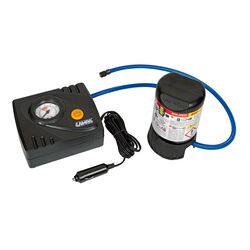 Lampa Κομπρεσέρ Ελαστικών 12V 450ml με υγρό επισκευής 450ml Μανόμετρο & Μετρητή Πίεσης