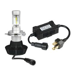 H4 10-30V 6.500K 4.000lm 25W P43t HALO LED 16LED ZES CHIPS 1ΤΕΜ.