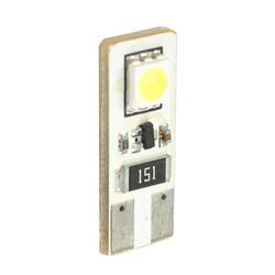 M-Tech W5W 12V T10 W2,1x9,5d LED 2xSMD5050 ΛΕΥΚΟ (ΚΑΡΦΩΤΟ CAN-BUS) BLISTER 2ΤΕΜ.