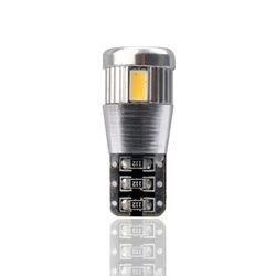 M-Tech W5W 12V T10 W2,1x9,5d LED 6xSMD5730 ΛΕΥΚΟ (ΚΑΡΦΩΤΟ CAN-BUS) 2ΤΕΜ.