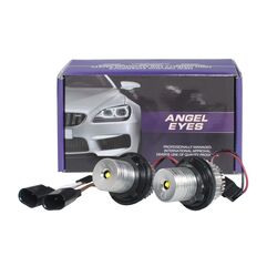 M-Tech ΛΑΜΠΑΚΙΑ ΓΙΑ ANGEL BMW 12V 2x20W CREE ΛΕΥΚΟ ΦΩΣ E90/E91