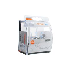M-Tech H3 12V 55W PK22s POWERTECK PLATINIUM 2ΤΕΜ.