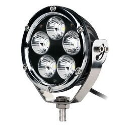 M-Tech ΠΡΟΒΟΛΕΑΣ LED DRIVING ΧΡΩΜΙΟ 10-30V 50W 3500lm CREE LED ΣΤΡΟΓΓΥΛΟΣ 110x110x64mm