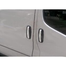 S-dizayn ΧΕΡΟΥΛΙΑ ΠΟΡΤΑΣ ΧΡΩΜΙΟ ΜΕΤΑΛΛΙΚΑ OPEL VIVARO 2001-2010  3ΤΕΜ