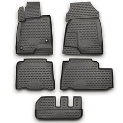 Novline Πατάκια Λάστιχο {Καουτσούκ} Μαρκέ για CHEVROLET CAPTIVA 2011+ 5ΤΕΜ.