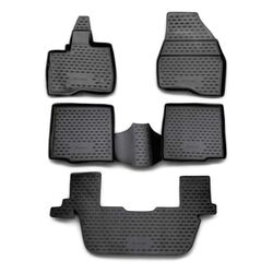Novline Πατάκια Λάστιχο {Καουτσούκ} Μαρκέ για FORD EXPLORER 2011>20145ΤΕΜ.