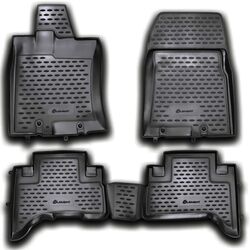 Novline Πατάκια Λάστιχο {Καουτσούκ} Μαρκέ για TOYOTA FJ-CRUISER 2006+ 4ΤΕΜ.