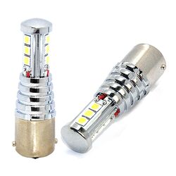 M-Tech P21W 12V BA15s LED 9x3030chip PREMIUM LG ΛΕΥΚΟ (ΜΟΝΟΠΟΛΙΚΟ) 1ΤΕΜ.