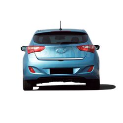 S-dizayn HYUNDAI i30 5D 2012+ TRIM ΜΑΡΚΕ ΠΟΡΤ ΠΑΓΚΑΖ