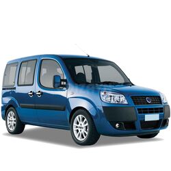 S-dizayn FIAT DOBLO 3D 2000-2010 ΧΕΡΟΥΛΙΑ ΠΟΡΤΑΣ ΧΡΩΜΙΟ ΜΕΤΑΛΛΙΚΑ