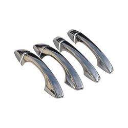 Omtec SEAT LEON 2012+ ΧΕΡΟΥΛΙΑ ΠΟΡΤΑΣ ΧΡΩΜΙΟ ΜΕΤΑΛΛΙΚΑ 4ΤΕΜ.