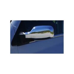 Omtec RENAULT CLIO III HB 5D / 3D / SW 2006-2010 ΚΑΠΑΚΙΑ ΚΑΘΡΕΦΤΩΝ ΧΡΩΜΙΟΥ 2 ΤΕΜ. ΜΕΤΑΛΛΙΚΑ